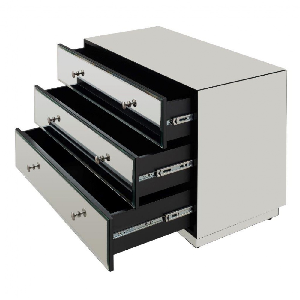 Mesa de Cabeceira Ana 03 Gavetas 