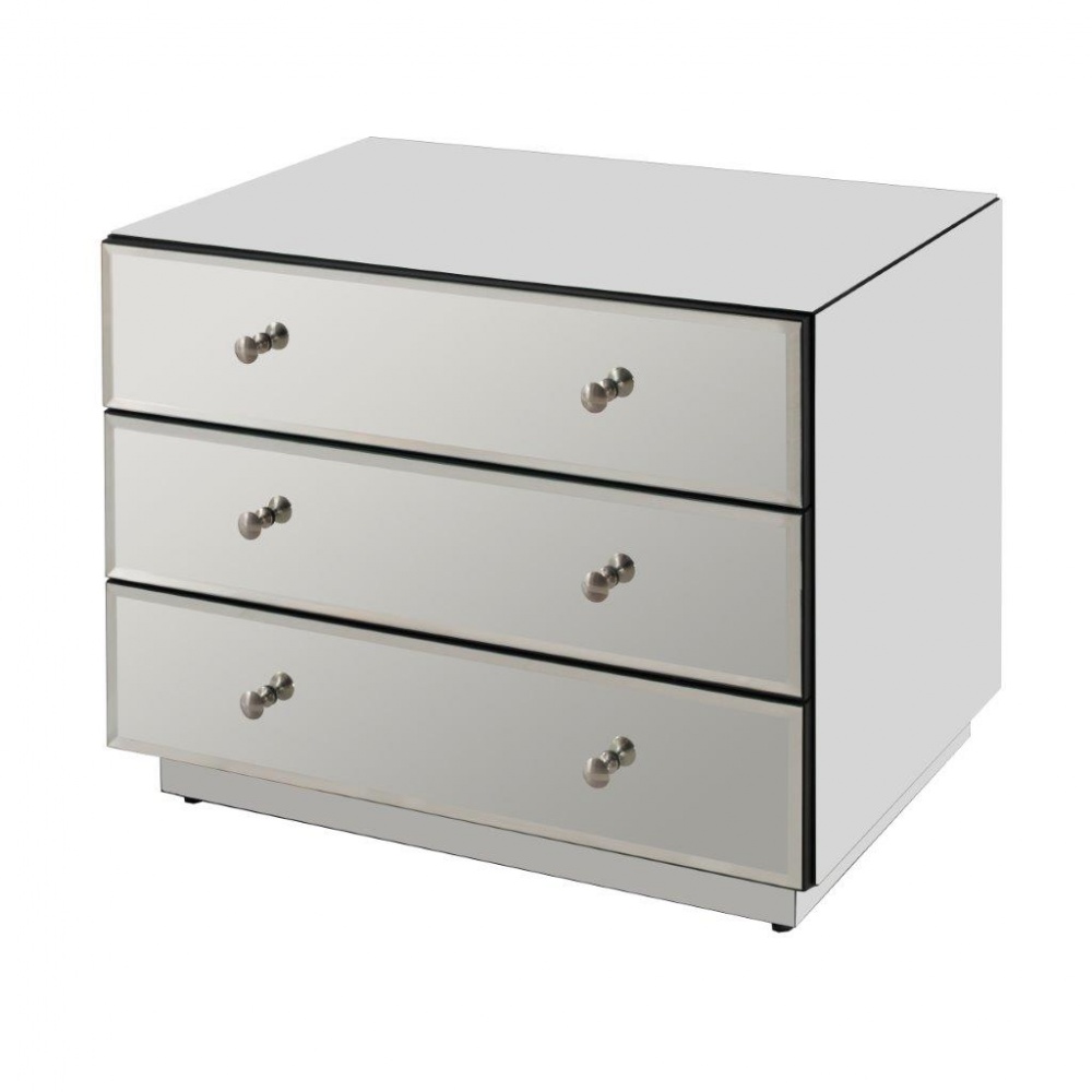 Mesa de Cabeceira Ana 03 Gavetas 